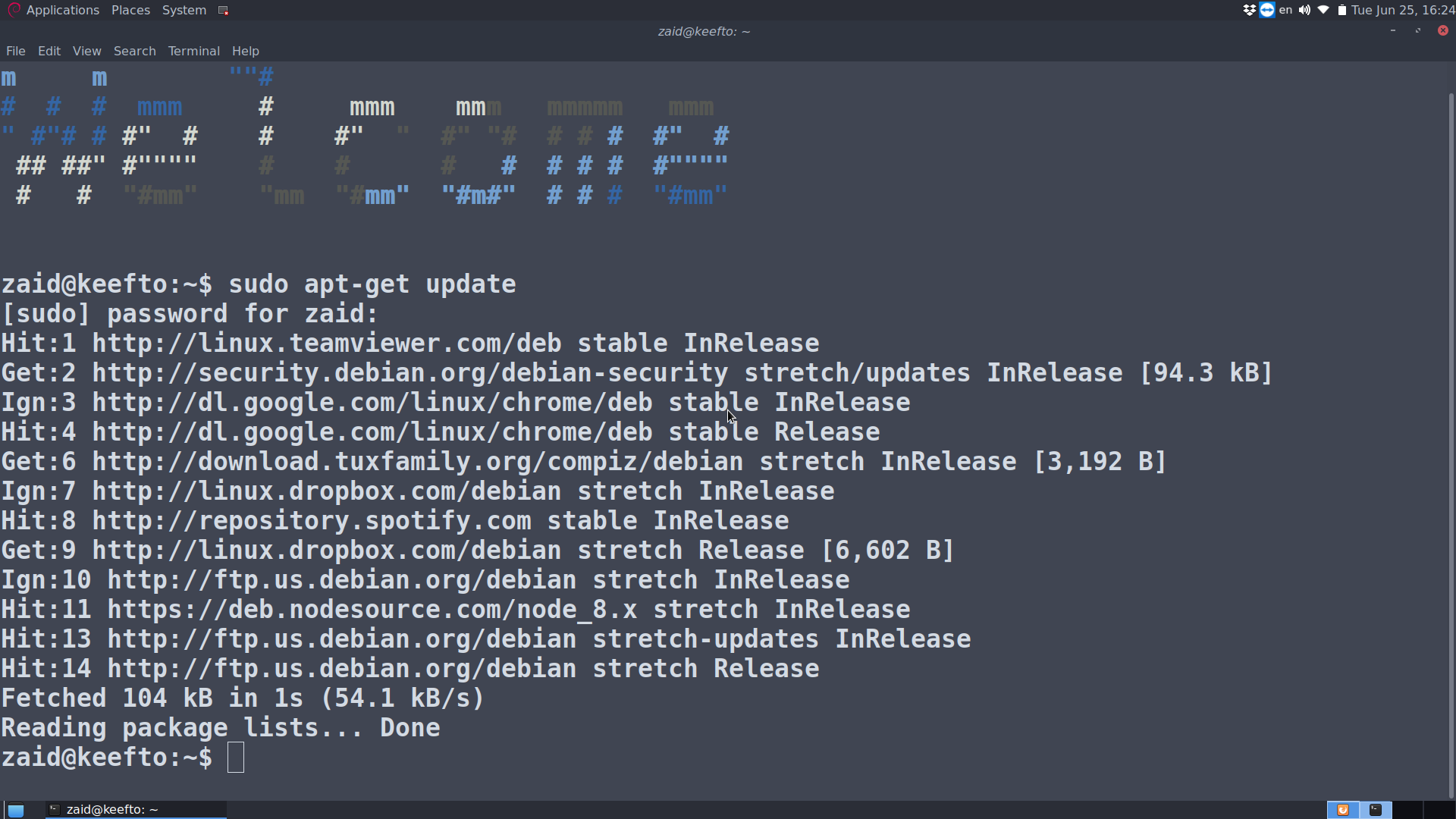 update wireshark ubuntu terminal